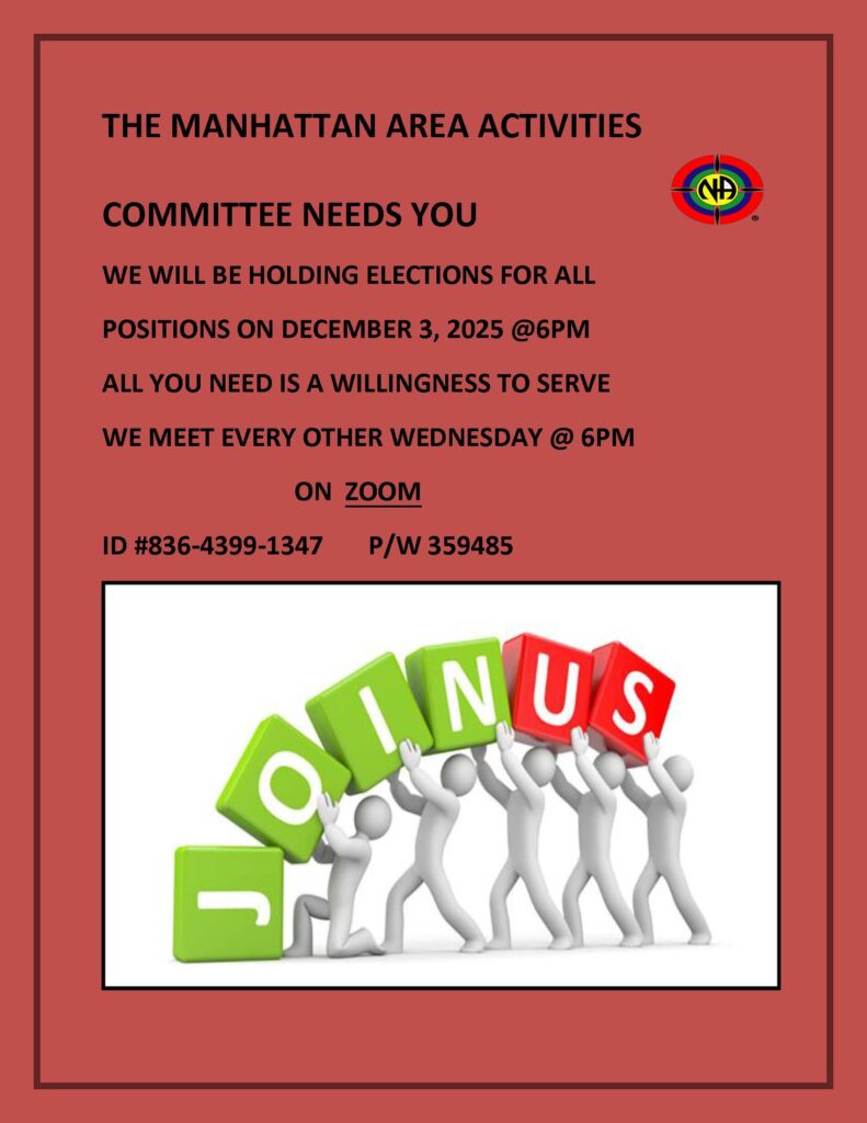 MASC Activities Committee elections for all positions Dec 3 6pm